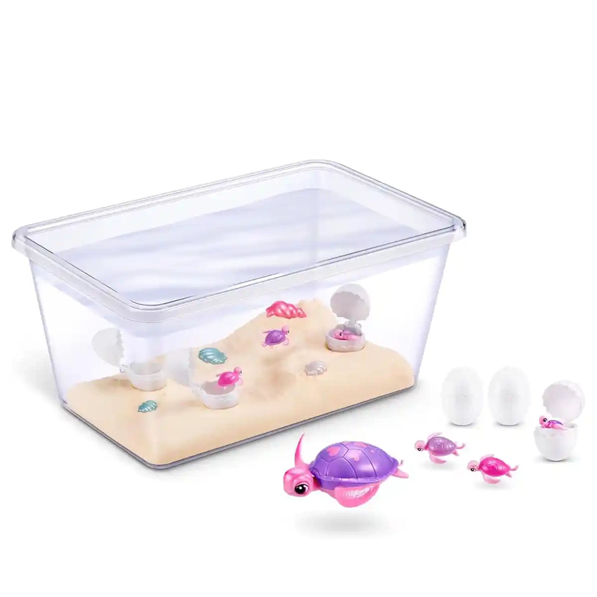 S001-PETS ALIVE-MAMA & BABY SURPRISE-SERIES 1-MAMA TURTLE SURPRISE PLAYSET