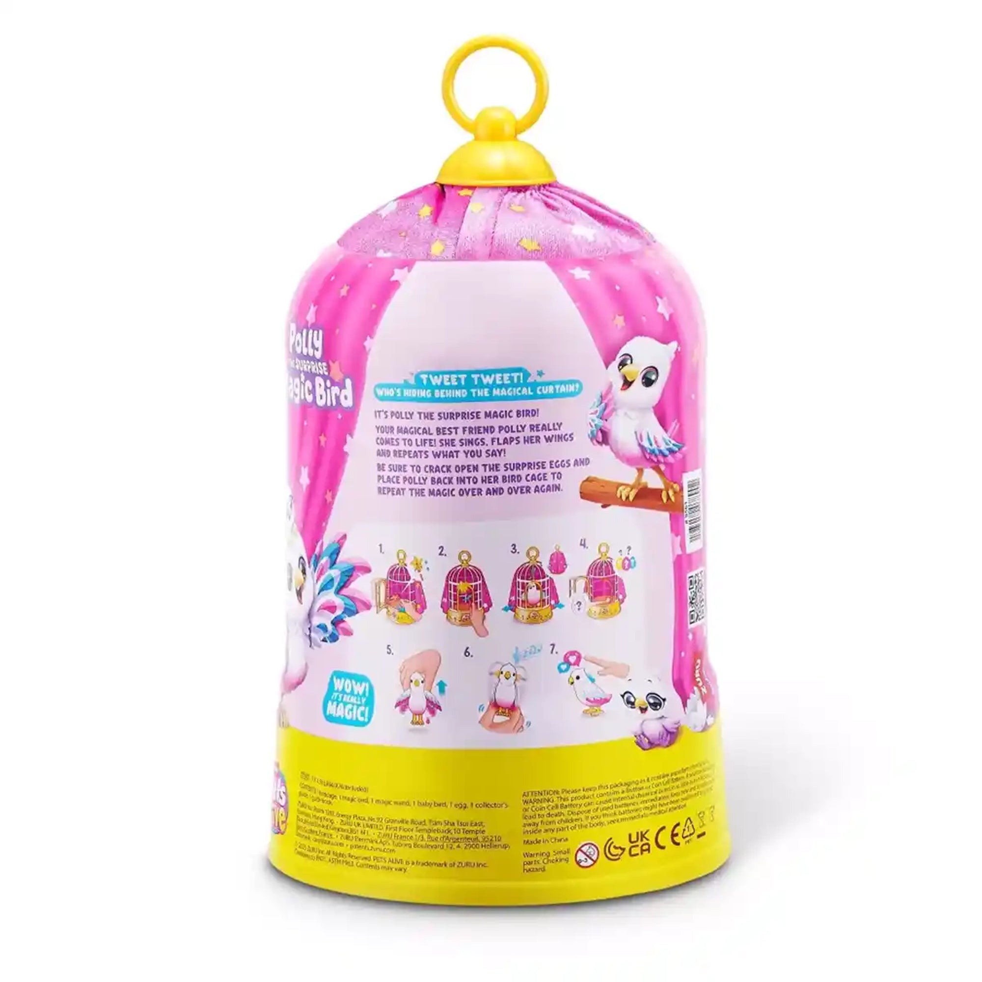 S001-PETS ALIVE-MAGIC BIRD-SERIES 1-MAGIC BIRD SURPRISE PLAYSET