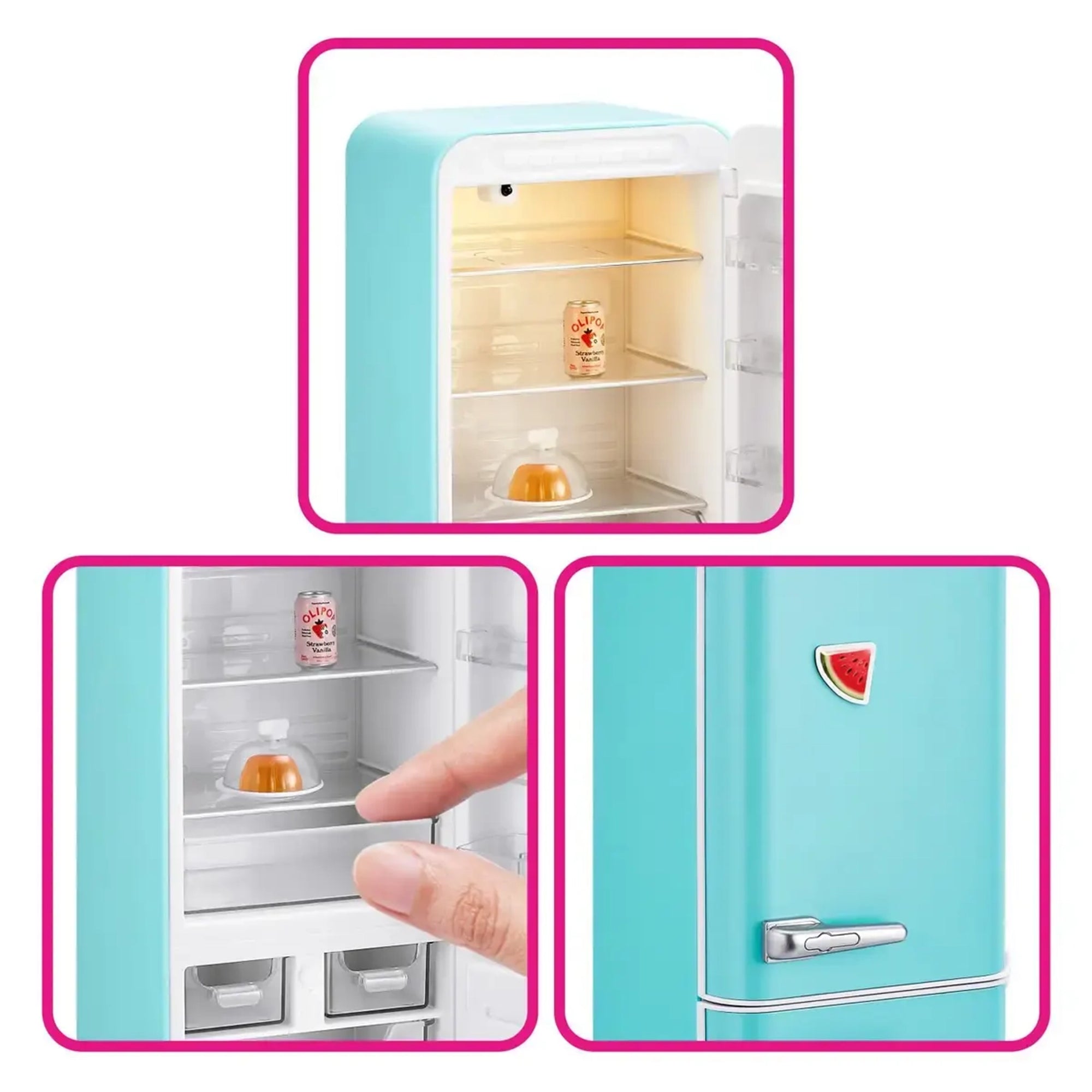 S002-MINI BRANDS-FILL THE FRIDGE PLAYSET-SERIES 1-SHRINK WRAP,4PCS/PDQ,16PCS/4PDQ/CTN