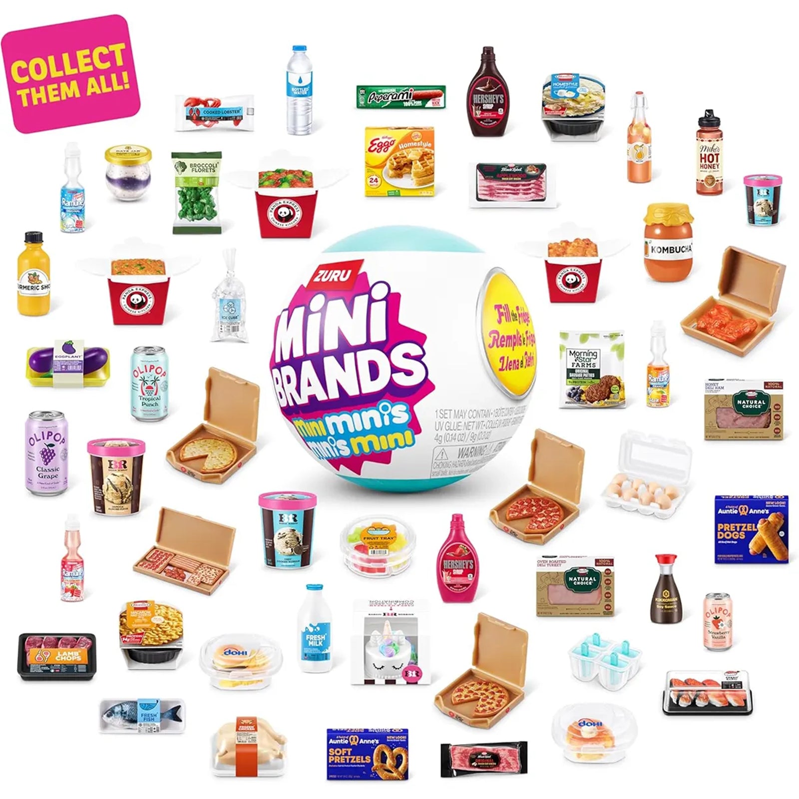 S001-INT-MINI BRANDS-FILL THE FRIDGE-CAPSULE-SERIES 1-Remove Minis-CAPSULE,WITH DEMO,25PCS/Gravity P