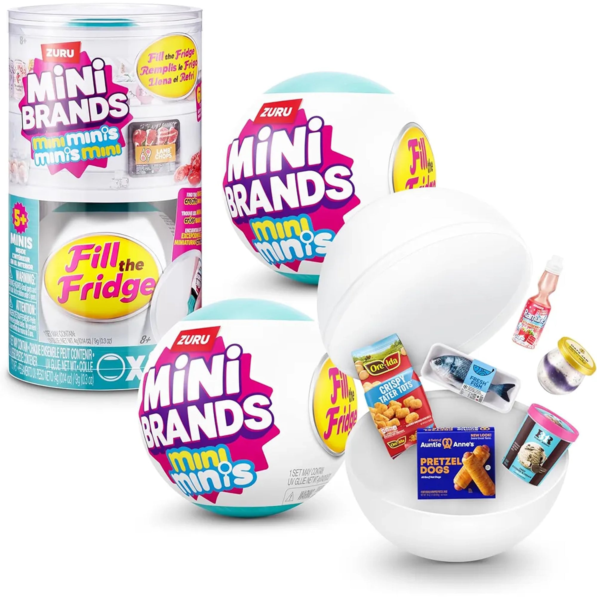 S001-INT-MINI BRANDS-FILL THE FRIDGE-CAPSULE-SERIES 1-Remove Minis-CAPSULE,WITH DEMO,25PCS/Gravity P