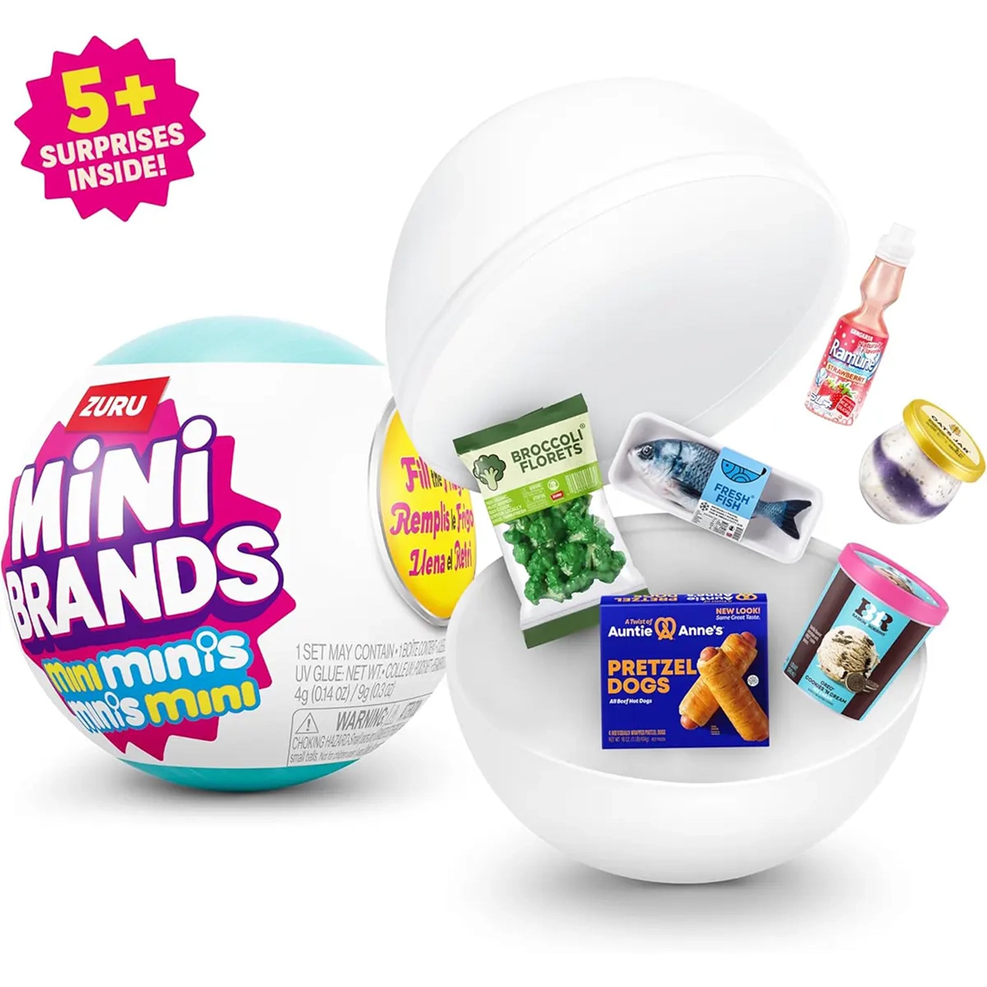 S001-INT-MINI BRANDS-FILL THE FRIDGE-CAPSULE-SERIES 1-Remove Minis-CAPSULE,WITH DEMO,25PCS/Gravity P