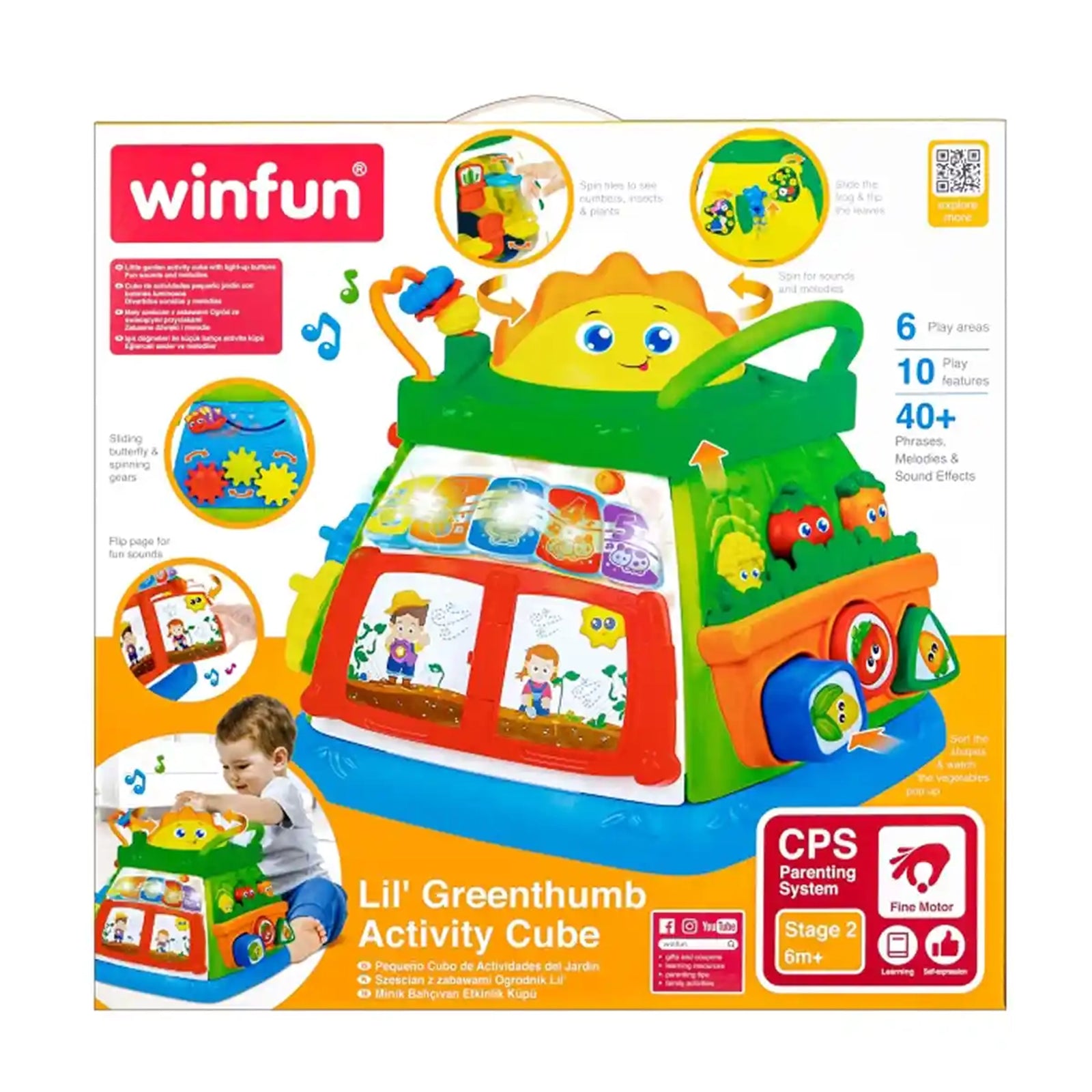 WINFUN LIL GREENTHUMB ACTIVITY CUBE