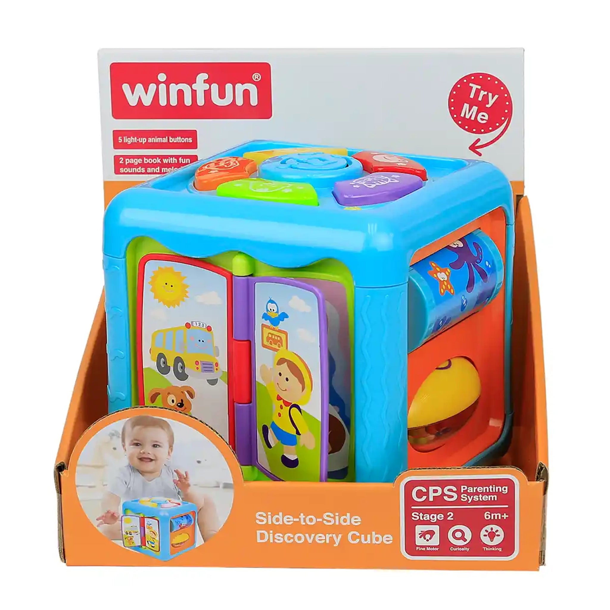 WINFUN SIDE TO SIDE DISCOVERY CUBE