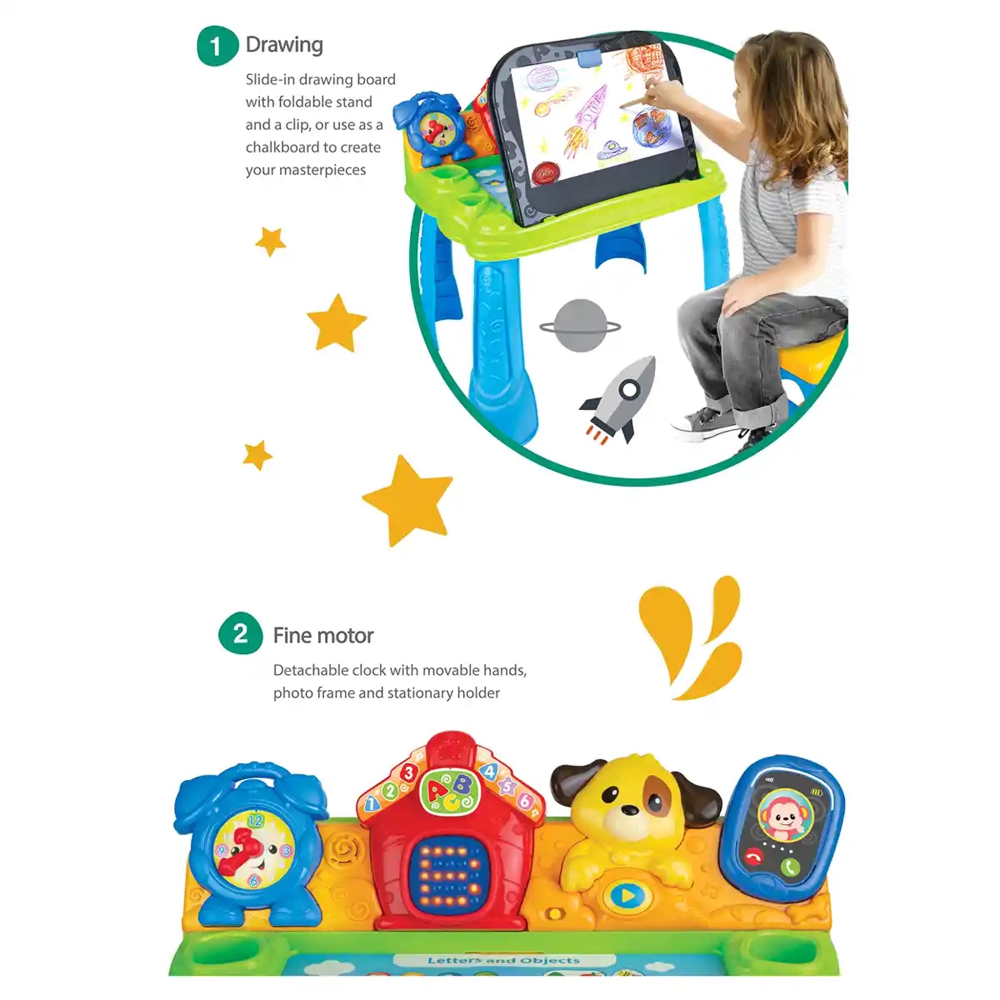 WINFUN SMART TOUCH AND LEARN ACTIVITY DESK