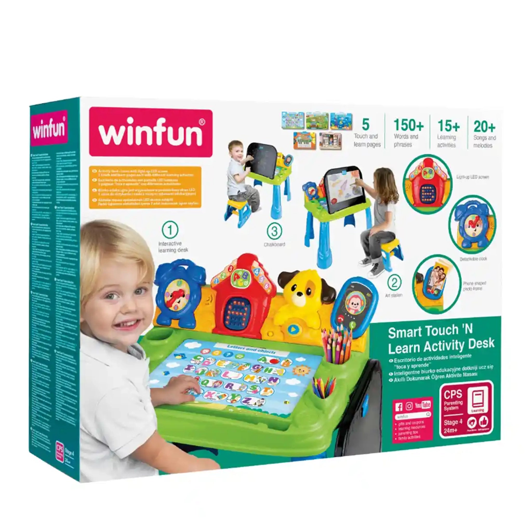 WINFUN SMART TOUCH AND LEARN ACTIVITY DESK