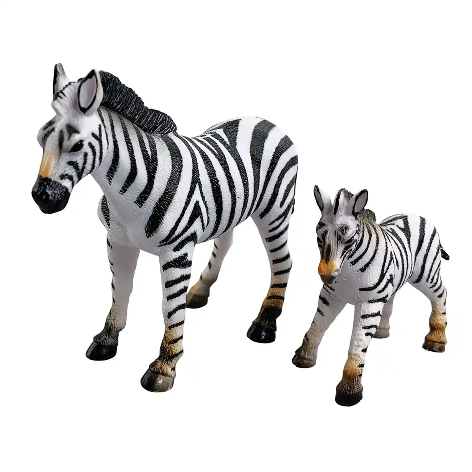 2 pcs zebra in open touch box