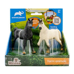 2 pcs horse in open touch box