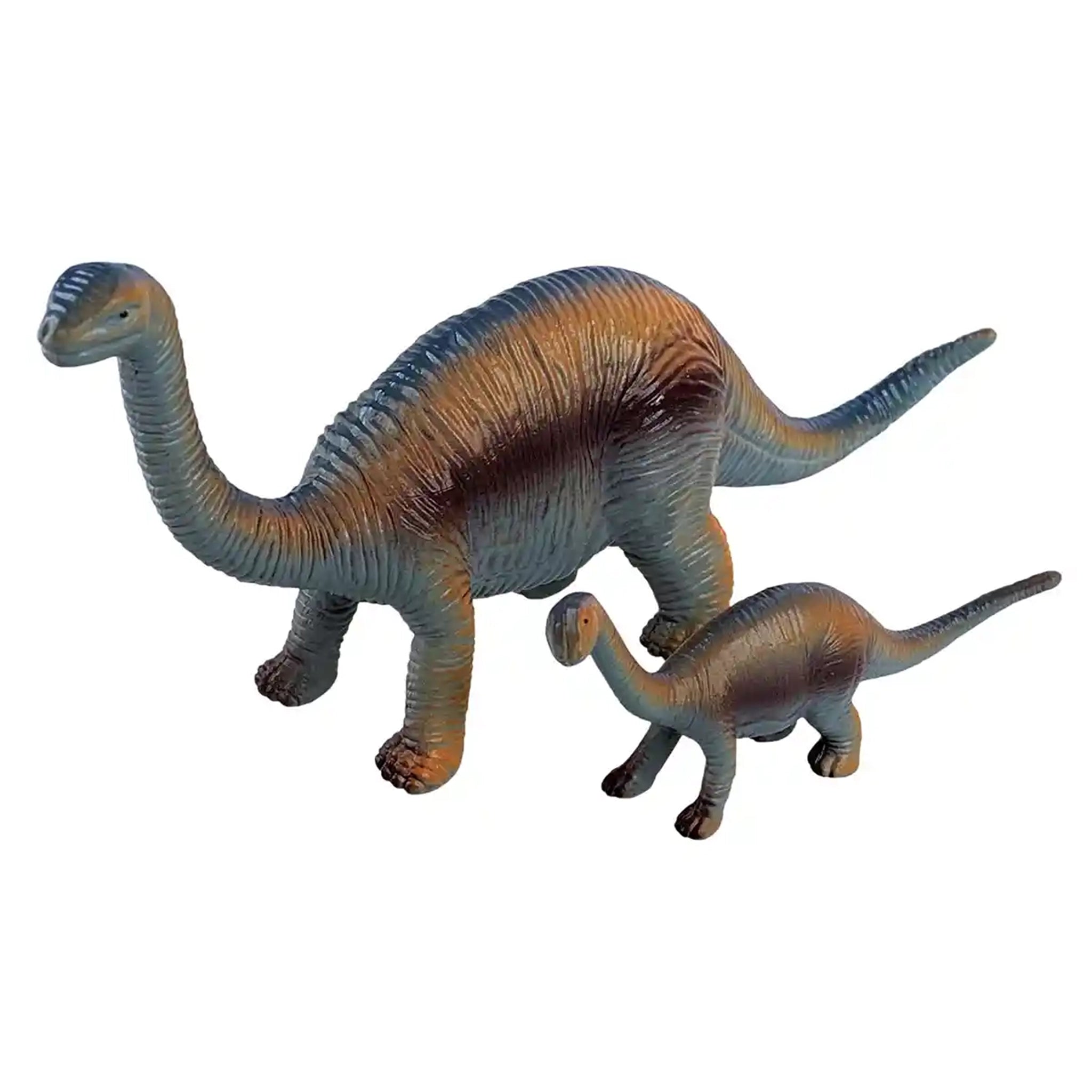 2 pcs Diplodocus in open touch box