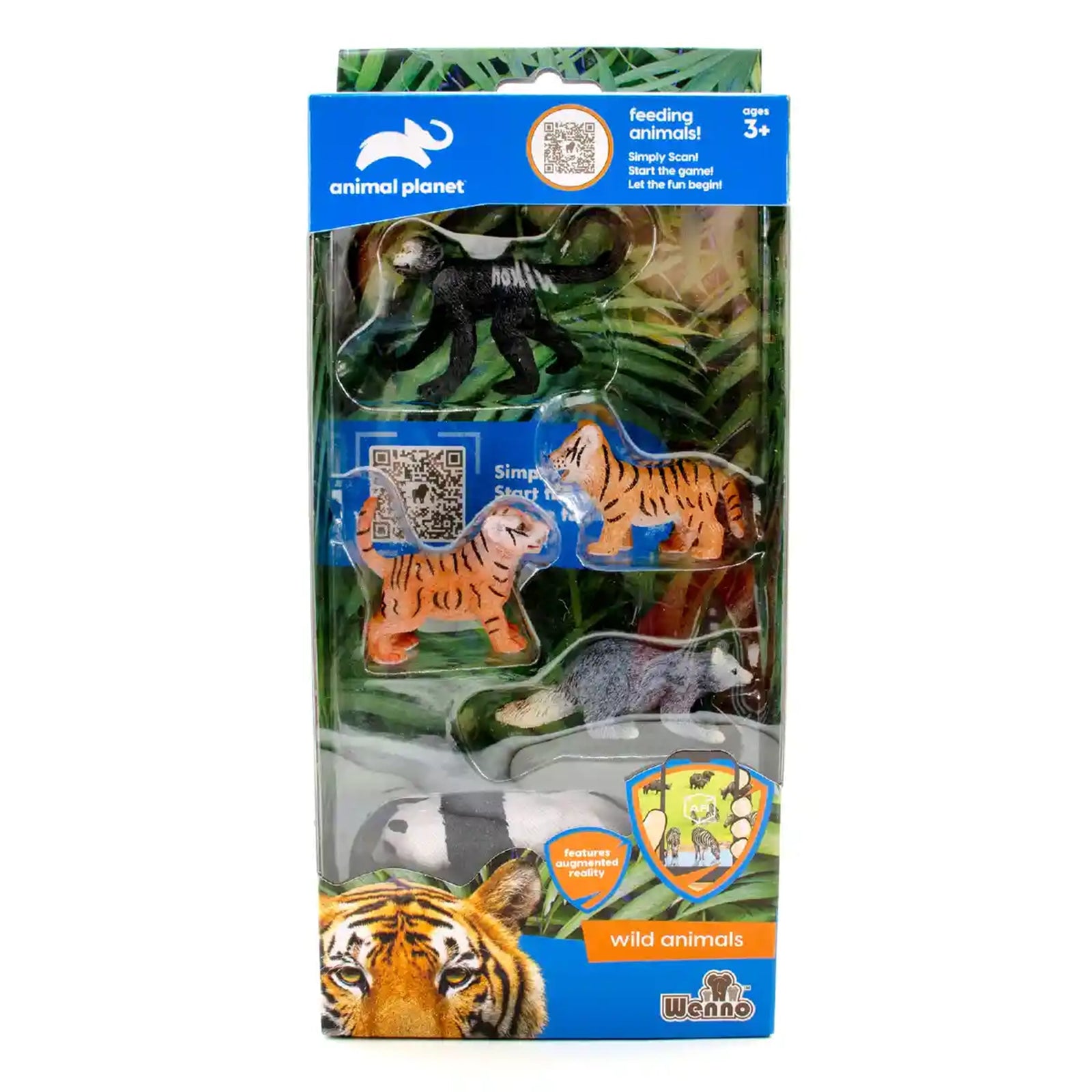 5 pcs wild animal in window box