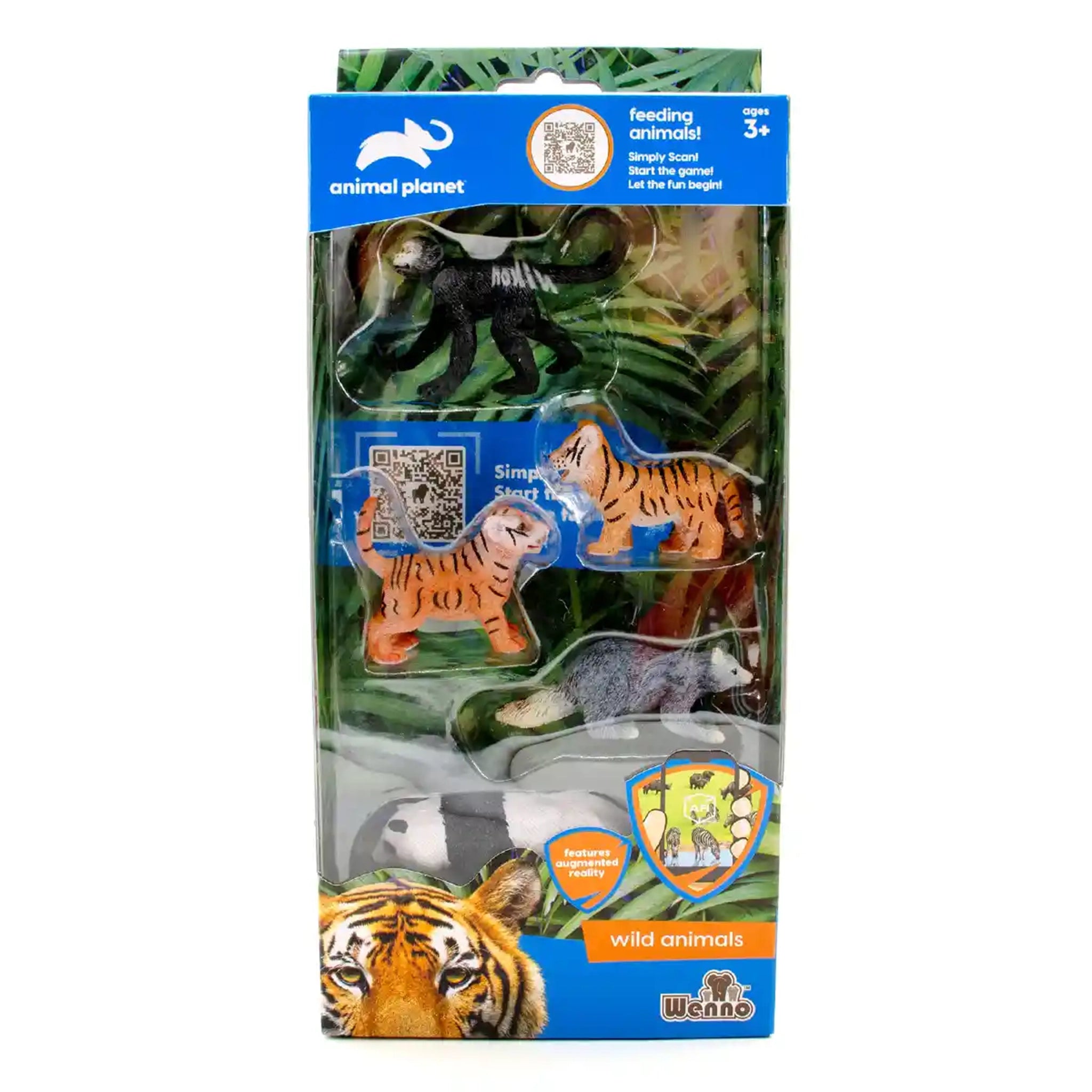 5 pcs wild animal in window box