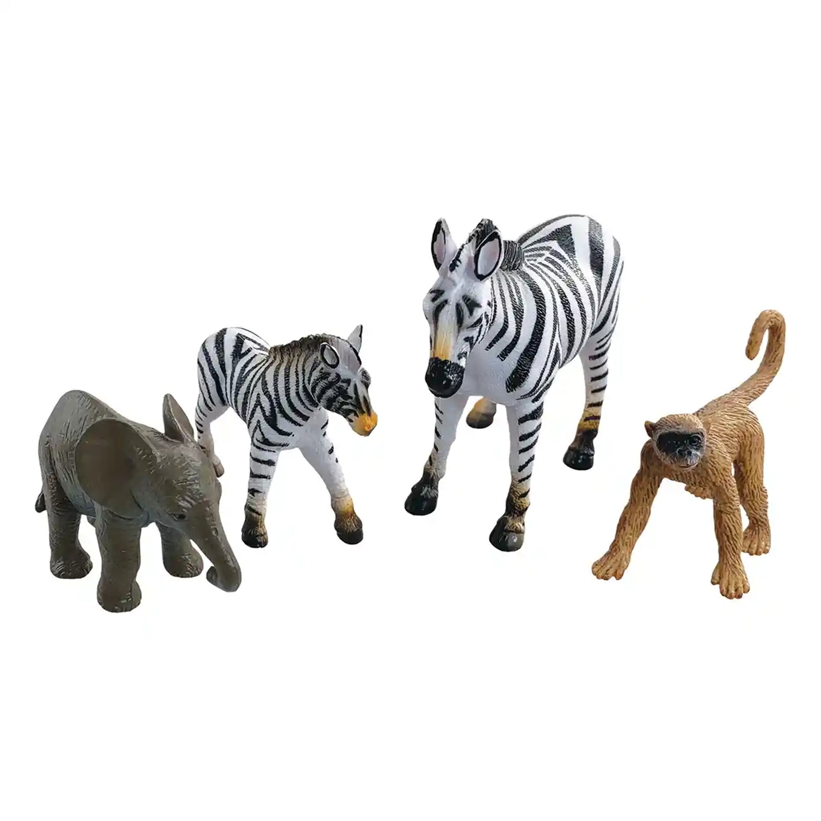 4 pcs wild animal in window box