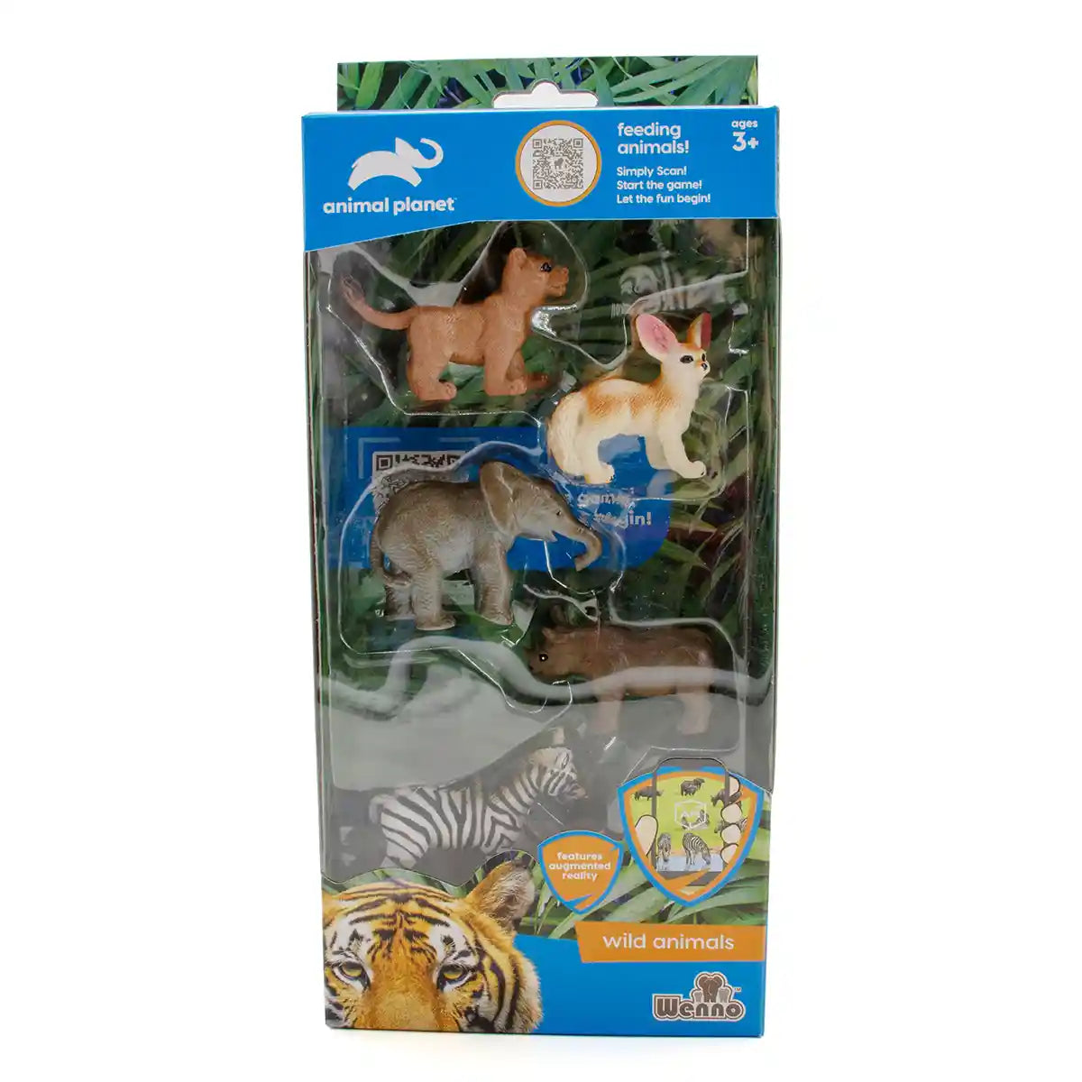 5 Pcs Wild Animal In Window Box