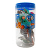 13 pcs ocean animal playset in bucket