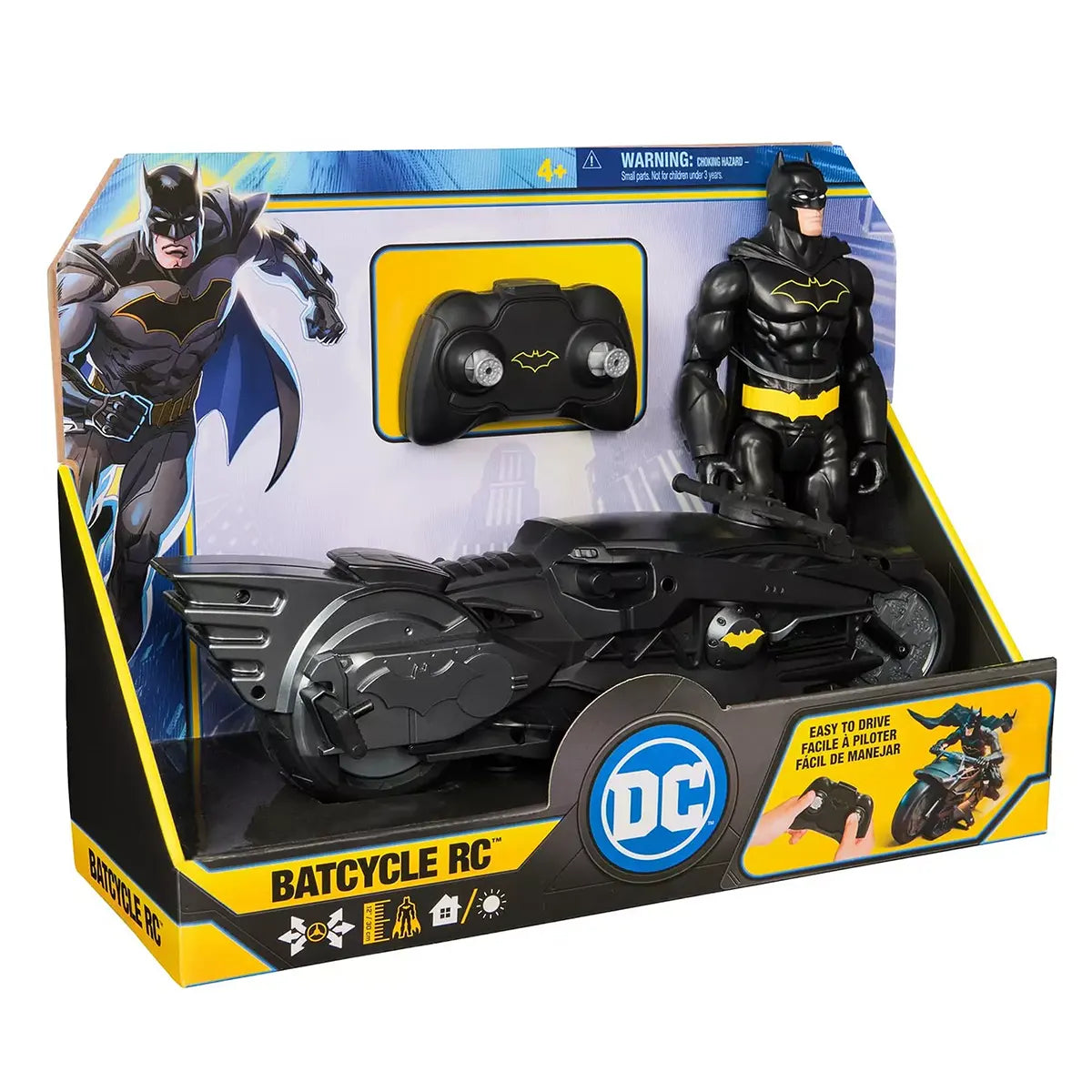 DC Batman 12" Core Batcycle RC