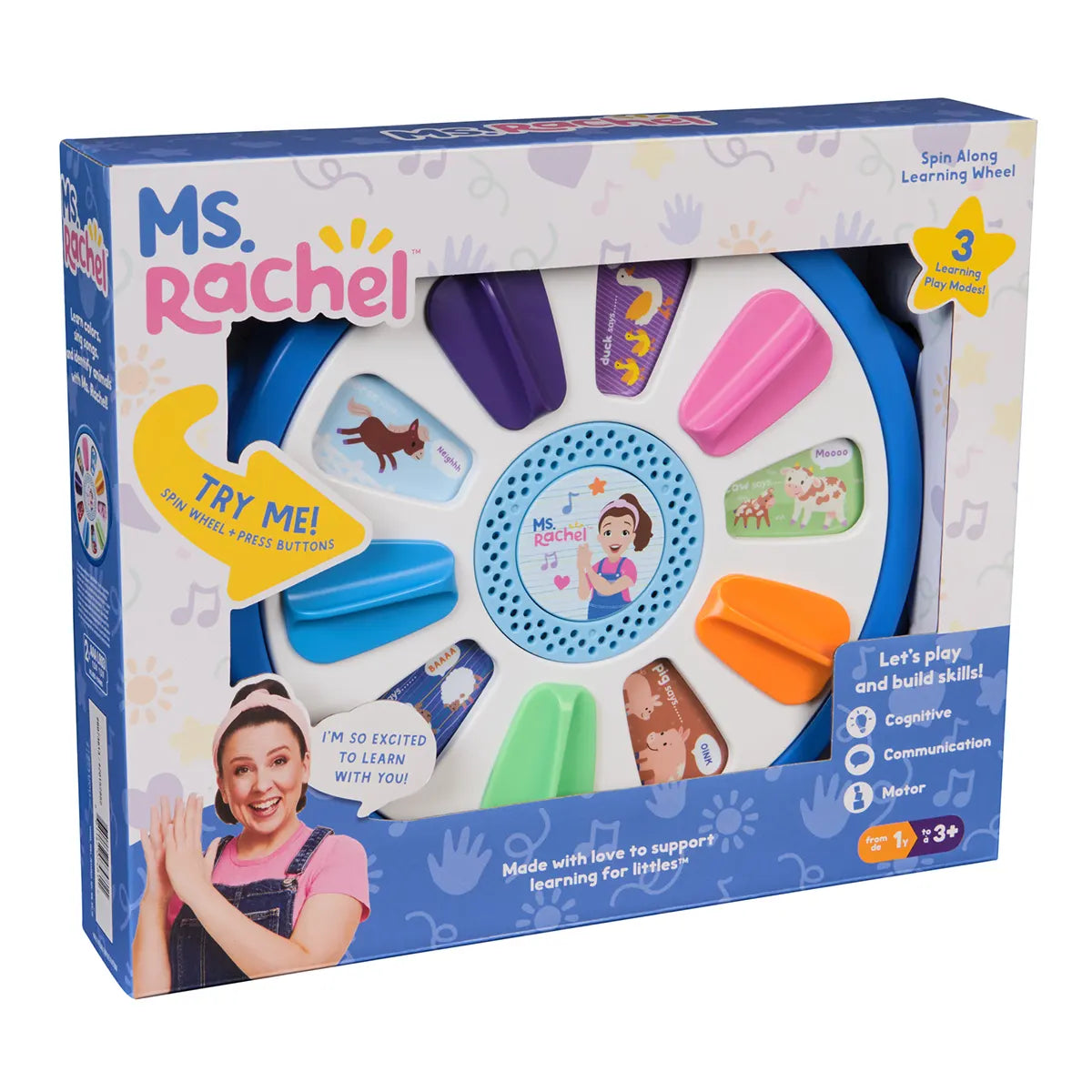 Ms. Rachel Spin Along Sing LearningWheel