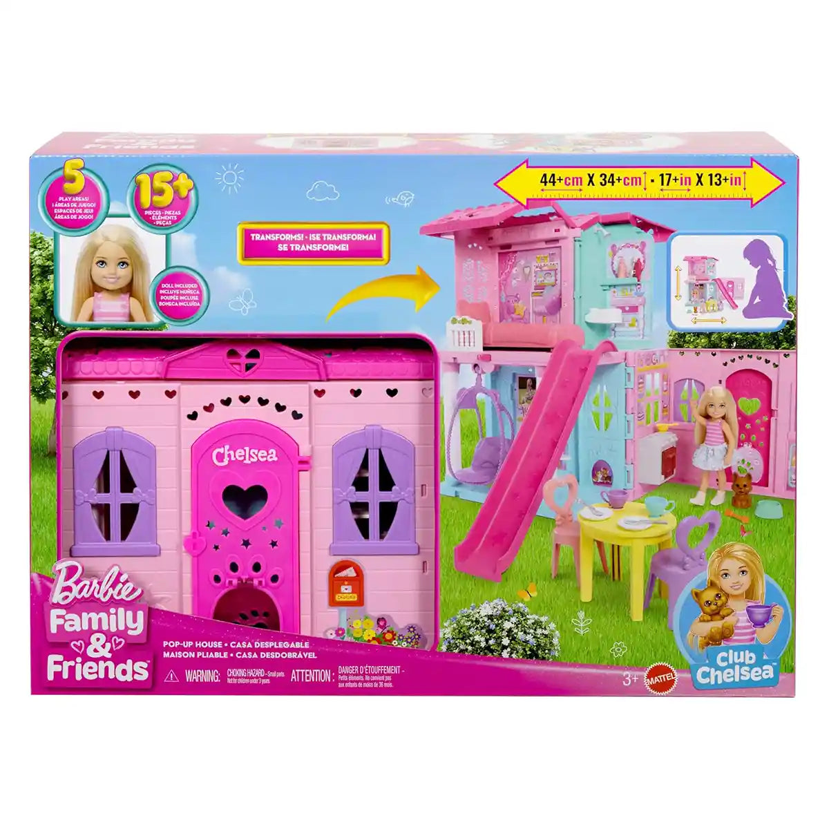 BarbieÂ Club Chelsea Pop Up House