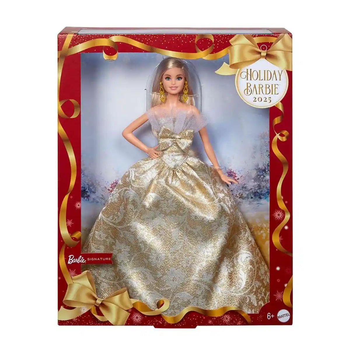 Barbie  Holiday Doll - Blonde