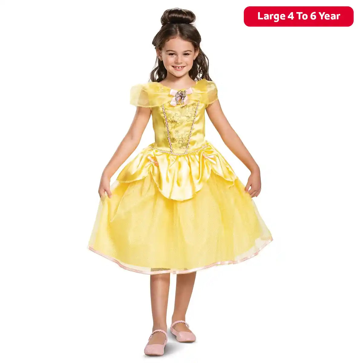 Large - Toddler Belle Classic Dress-Up 4-6 Years