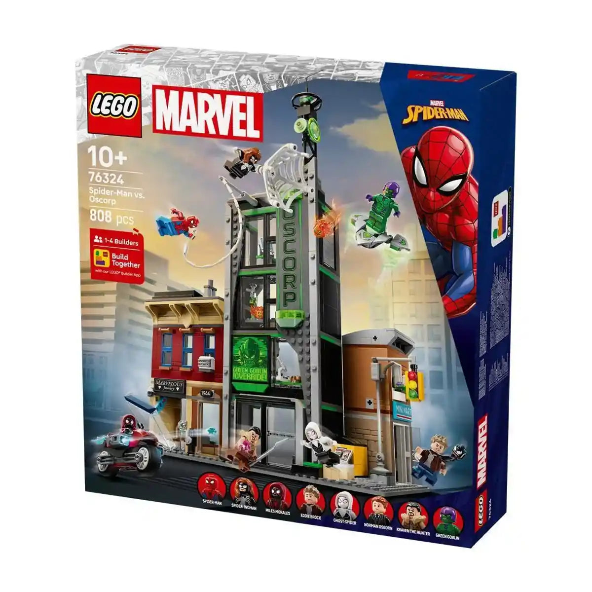 Lego 76324 Spider-Man vs. Oscorp