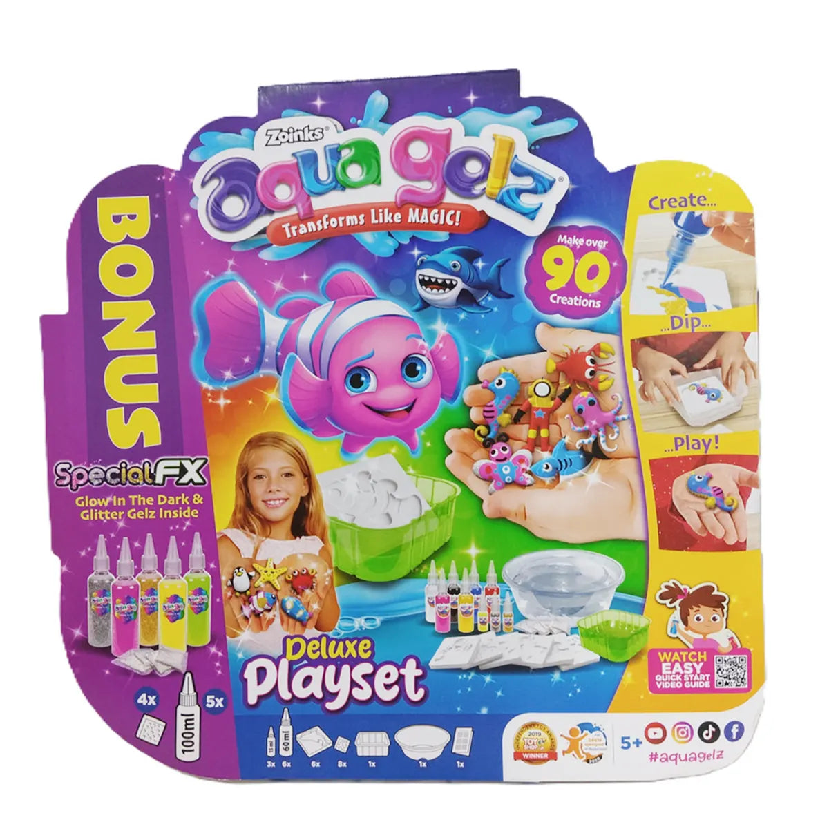 Aqua Gelz Deluxe & Refill Playset