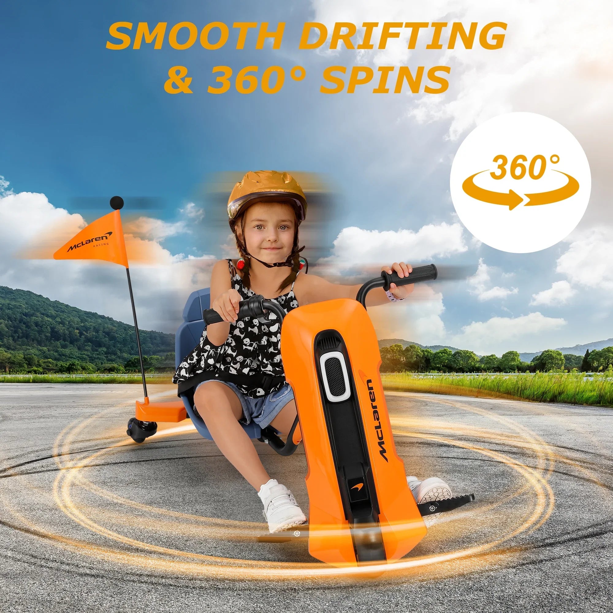 B/O Licensed McLaren Drift Go-kart