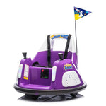 B/O Ride on bumper car - Purple