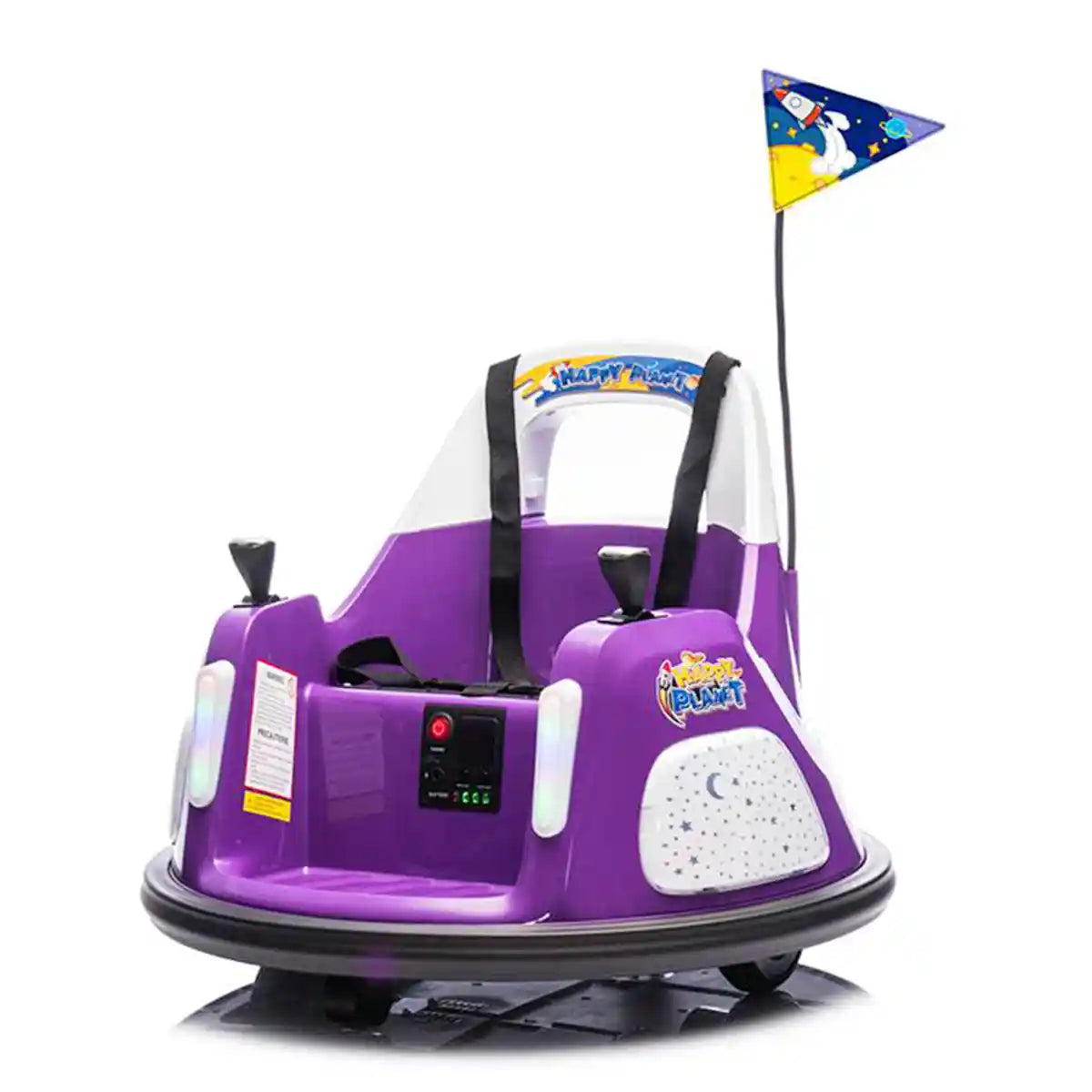 B/O Ride on bumper car - Purple
