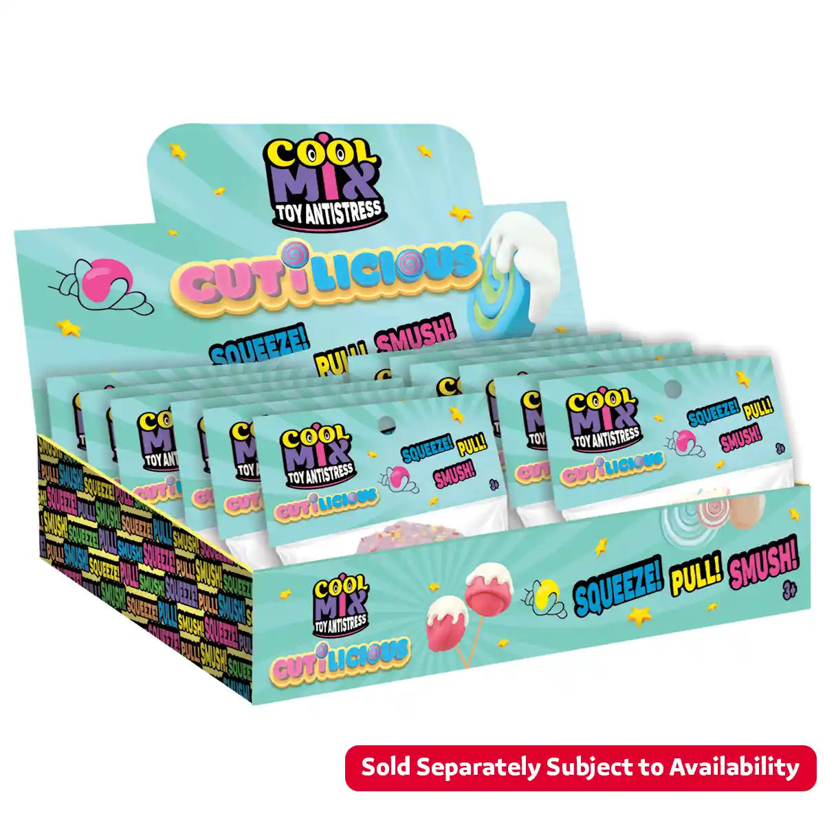 Cool Mix Cutilicious Cupcake 5.5cm (PDQ)