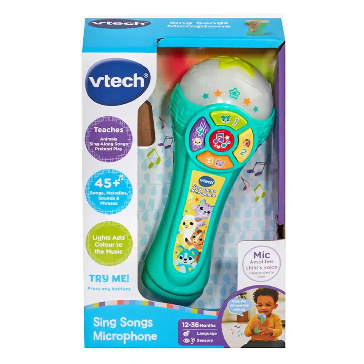 VTech Sing Songs Microphone (Vtuk)