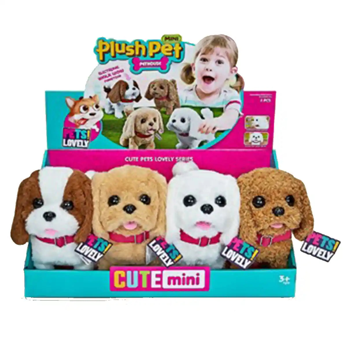 Electronic Plush Pet - Dog with Light 3yrs+