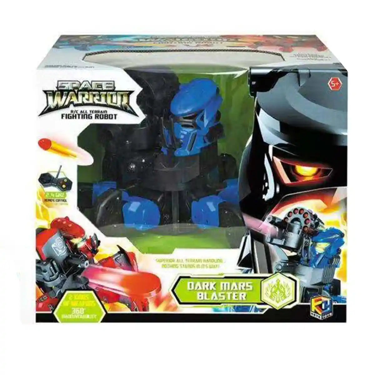 Space Warrior R/C Fighting Robot 5yrs+