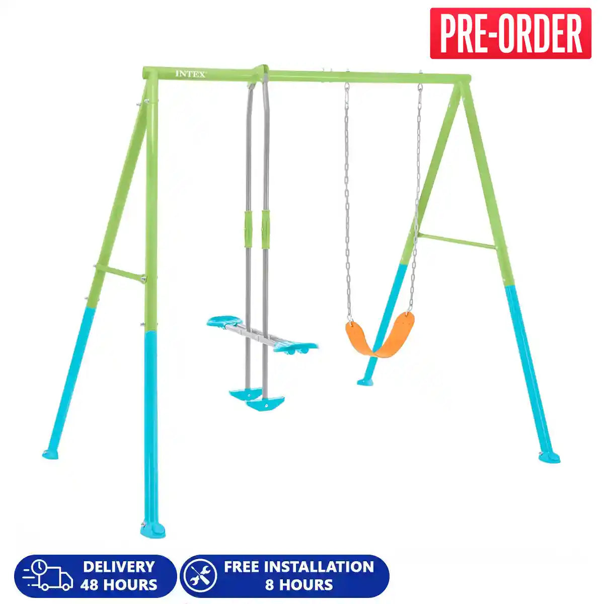 Intex Swing And Glide 2-Feature Set, Age 3-10