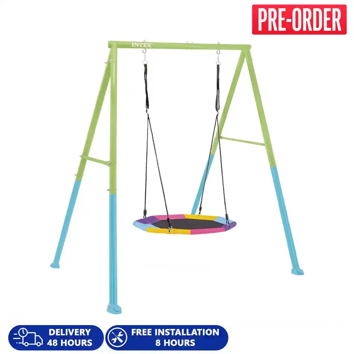 Intex Saucer Swing 1-Feature Set, Age 3-10