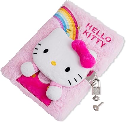 HELLO KITTY SECRET PLUSH NOTEBOOK