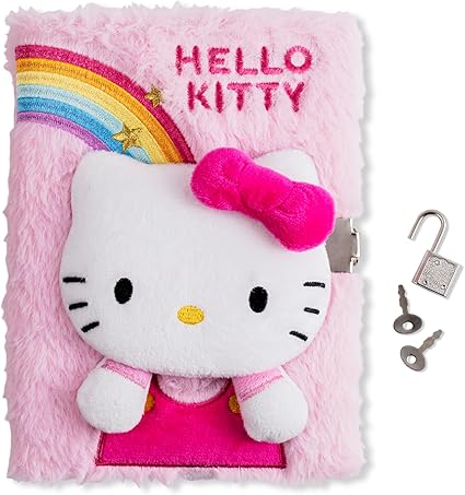 HELLO KITTY SECRET PLUSH NOTEBOOK