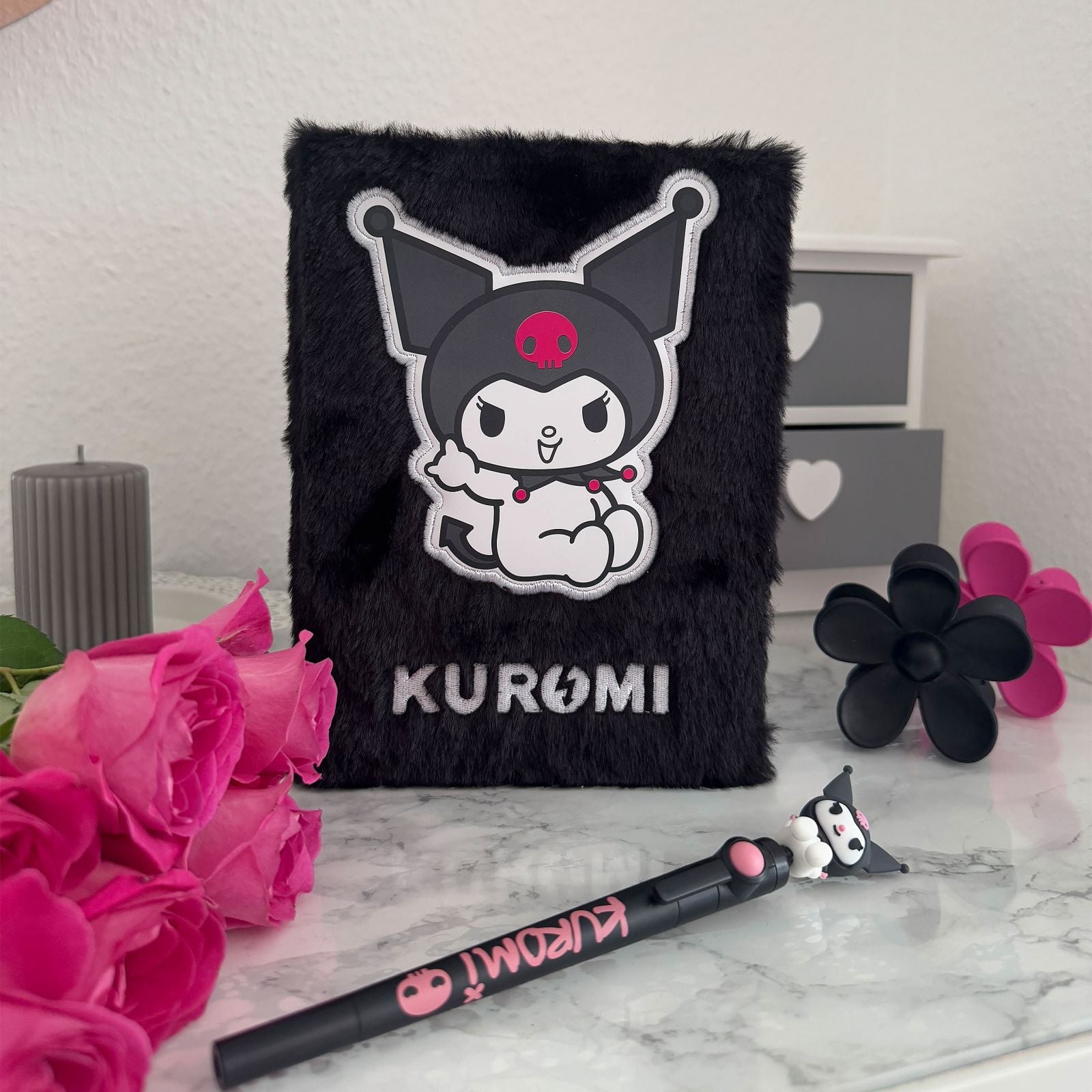 KUROMI SECRET PLUSH NOTEBOOK