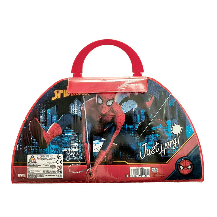 SPIDER-MAN COLORING SET WITH METAL PENCIL CASE