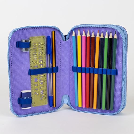 STITCH 3 ZIPPER PENCIL CASE