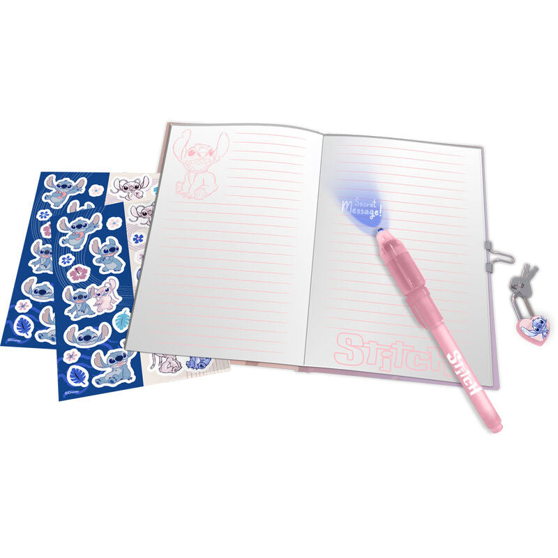 STITCH SECRET NOTEBOOK WITH MAGIC PEN
