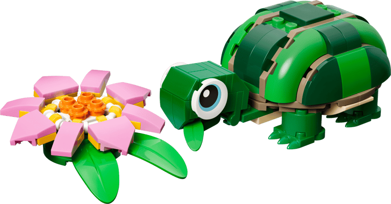 LEGO® Creator 3 in 1 Turtle with a Water Lily Flower 31377