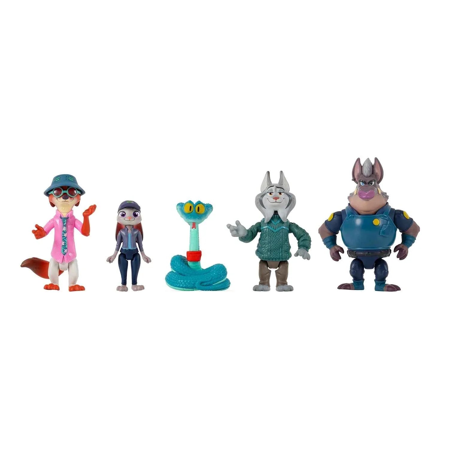 ZOOTROPOLIS2 ADVENTURE FIGURE 3" 5PACK