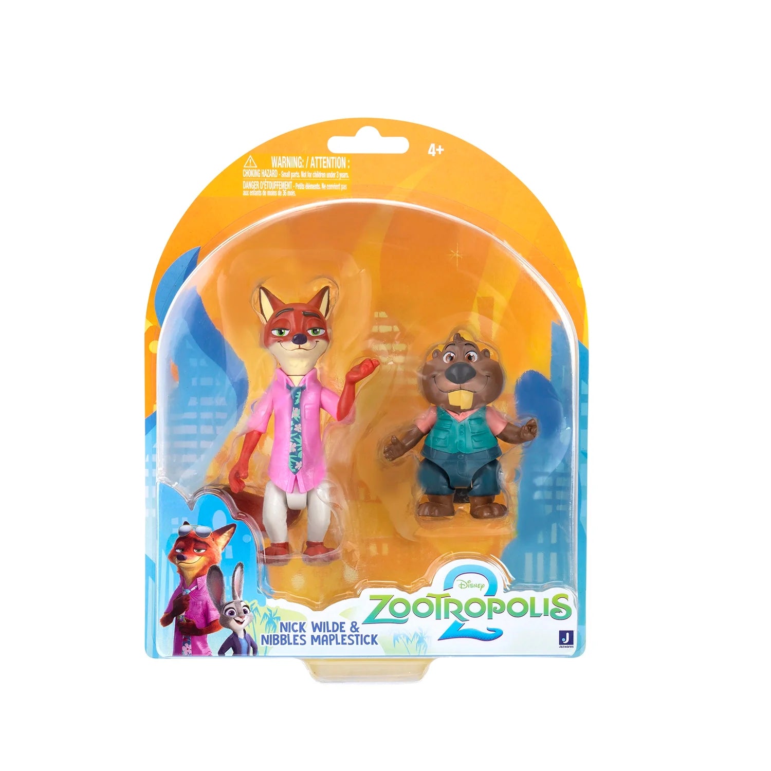 ZOOTROPOLIS2 FIGURE 3" 2PACK 3ASST