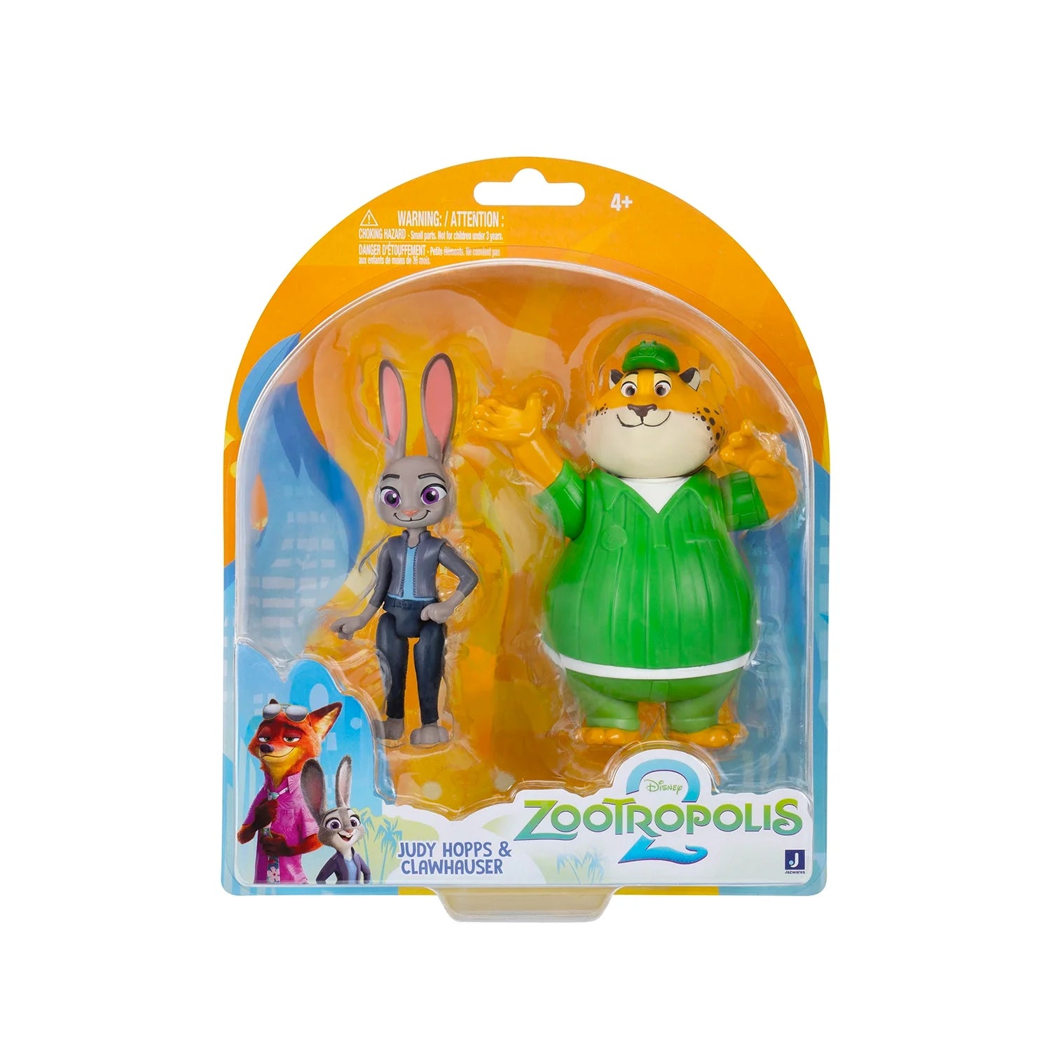 ZOOTROPOLIS2 FIGURE 3" 2PACK 3ASST