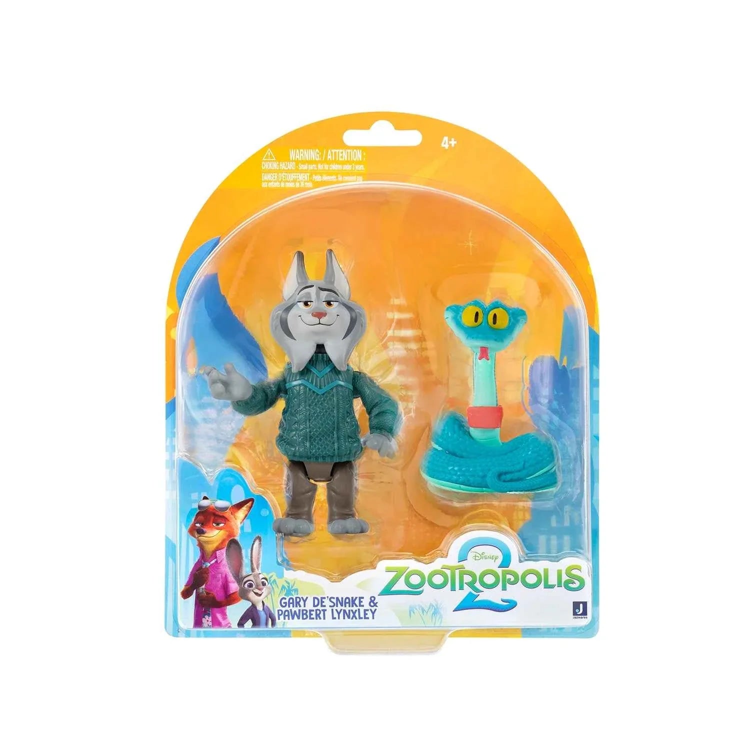 ZOOTROPOLIS2 FIGURE 3" 2PACK 3ASST
