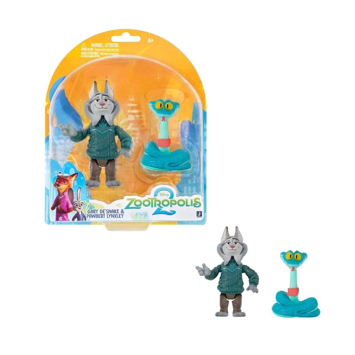 ZOOTROPOLIS2 FIGURE 3" 2PACK 3ASST