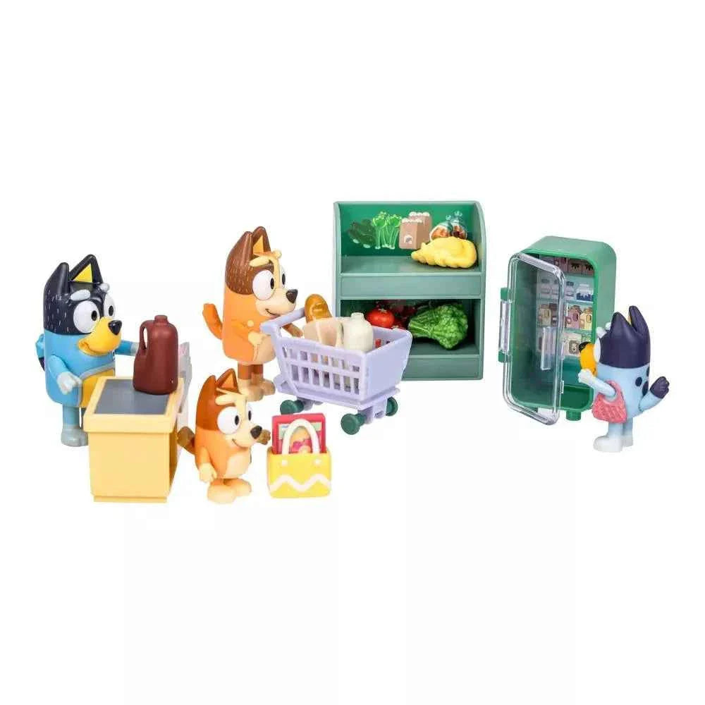 Bluey Let's Play Chef Family Shopping Trip Multi Pack