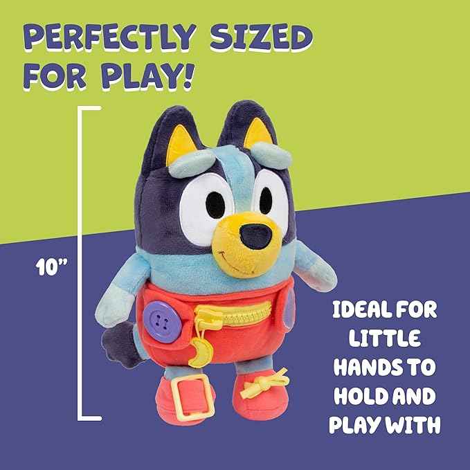 Bluey Dress & Play Baby Bluey Plush