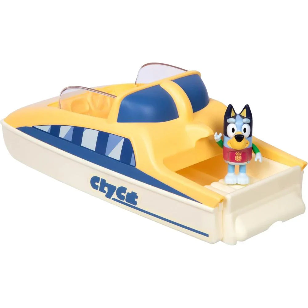 Bluey Color Change Motorboat Vehicle