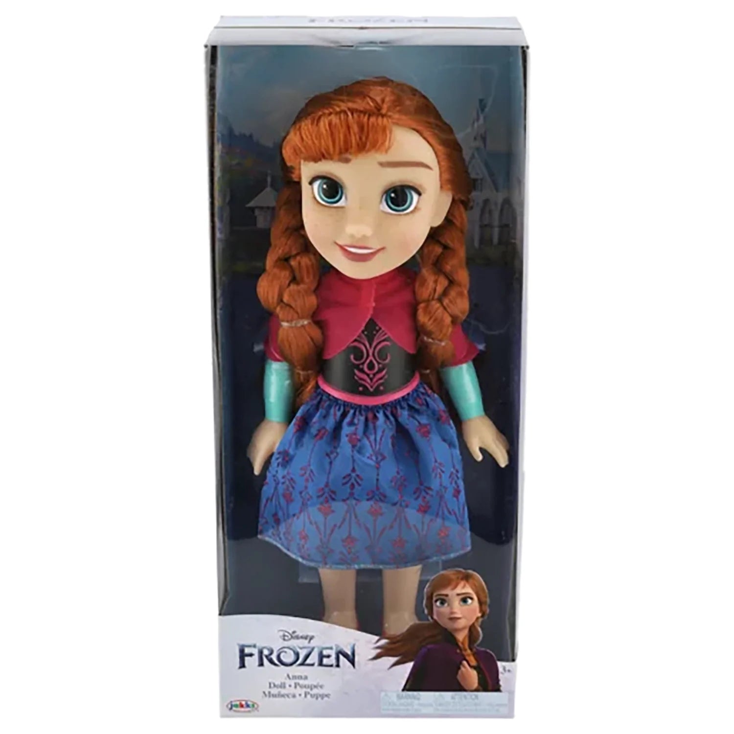 FROZEN VALUE DOLL 15INCH 2ASST